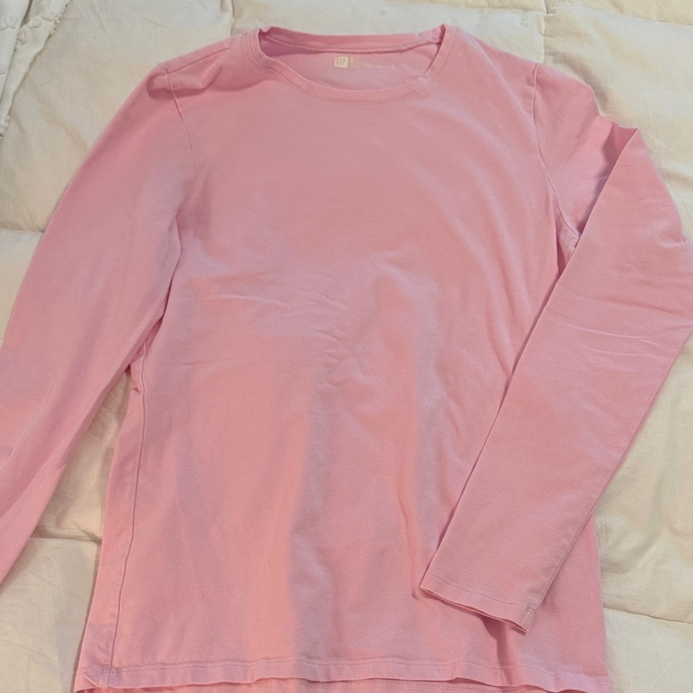 GAP Soft Pink Stretch Top Small